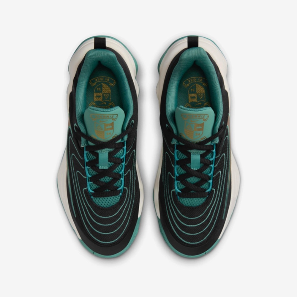 Nike Kids Sneakers - Black and Teal